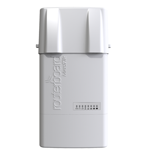 BaseBox 5, 1 x Gigabit LAN, USB, miniPCIe, 802.11a/n 5Ghz 2x2, PoE, външен - MikroTik RB912UAG-5HPnD-OUT