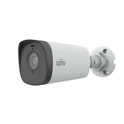 Uniview IPC2314SB-ADF40KM-I0 4MP IP Bullet Камера Мощен IR 80m Mic Alarm True WDR PoE SD VCA