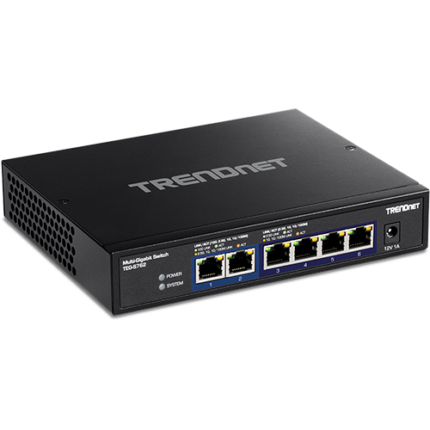 TRENDnet TEG-S762 6-Портов 2.5G/10G Мулти-Гигабитов Суич