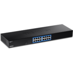 TRENDnet TEG-S17 16-Портов Неуправляем Gigabit Суич за Rack Монтаж