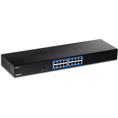 TRENDnet TEG-S17 16-Портов Неуправляем Gigabit Суич за Rack Монтаж TRENDnet TEG-S17 16-Портов Неуправляем Gigabit Суич за Rack Монтаж