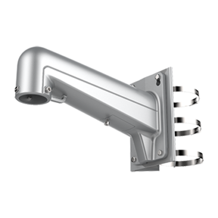 Hikvision DS-1602ZJ-Pole-P Адаптер за Стълб за PTZ Камери Сив Алуминий