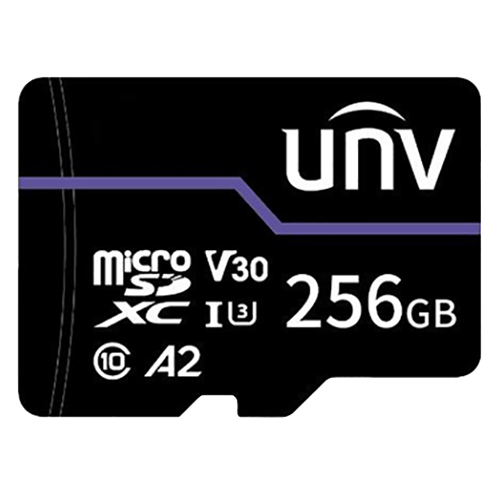 Uniview TF-256G-T 256GB MicroSD Карта за Видеонаблюдение V30 U3
