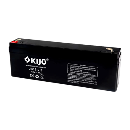 AGM Батерия KIJO JS12-2.3 12V 2.3Ah за UPS и Системи за Сигурност
