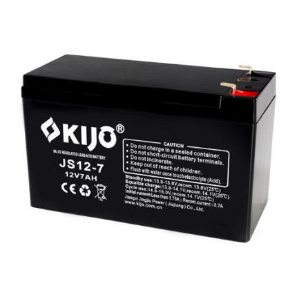 AGM Батерия KIJO JS12-7 12V 7Ah за Системи за Сигурност