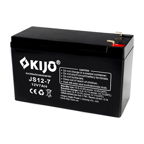 AGM Батерия KIJO JS12-7 12V 7Ah за Системи за Сигурност