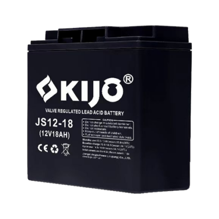 KIJO JS12-18 12V 18Ah Необслужваем Акумулатор VRLA с M5 Терминал