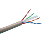 UTP кабел ELAN UTP-CAT6-CU 0.57mm за вътрешен/външен монтаж — кутия от 305 м