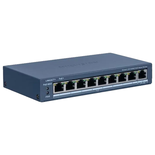 Hikvision DS-3E1309P-EI/M — PoE мрежов суич Hikvision DS-3E1309P-EI/M — PoE мрежов суич