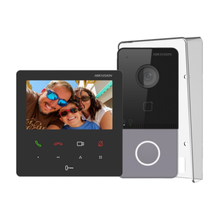 Hikvision DS-KIS606-P IP Видеодомофон КИТ 4.3" Wi-Fi Монитор 2MP PoE Камера