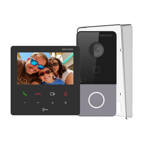 Hikvision DS-KIS606-P IP Видеодомофон КИТ 4.3" Wi-Fi Монитор 2MP PoE Камера