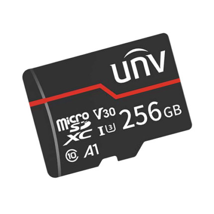 Карта памет 256GB, ЧЕРВЕНА КАРТА - UNV TF-256G-MT