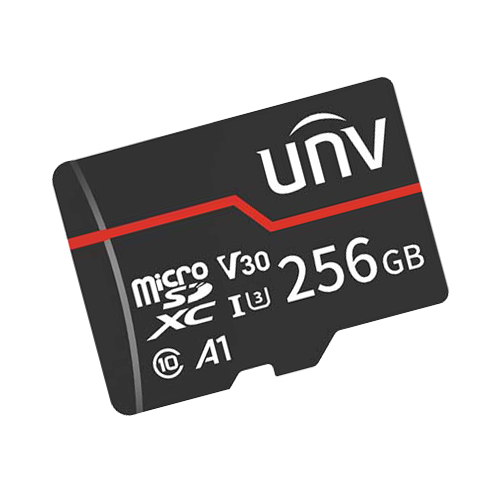 Карта памет 256GB, ЧЕРВЕНА КАРТА - UNV TF-256G-MT
