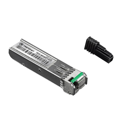 SFP модул с двойна дължина на вълната, едномодов симплекс LC, 1.25G, RX:1310nm/TX:1550nm, 10Km - TRENDnet TEG-MGBS10D5