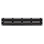 Patch Panel 48 порта RJ45 UTP, Cat6 - TRENDnet TC-P48C6