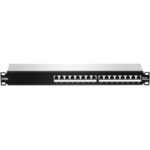 Пач панел 16 порта RJ45 UTP, Cat6a, екраниран, 1U - TRENDnet TC-P16C6AS