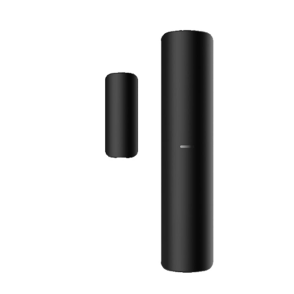 Hikvision DS-PDMC-EG2-WE-Black AX PRO Черен Магнитен Датчик с Допълнителен Вход