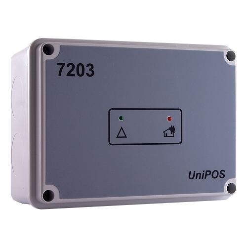 Адресируем команден модул UniPOS FD7203 3 входа 6 изхода