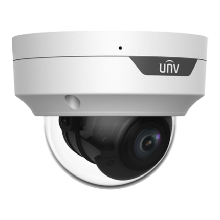 Uniview IPC3535LB-ADZK-H 5MP IP Куполна Камера Моторизиран Обектив 2.8-12mm IR 40m Mic PoE SD