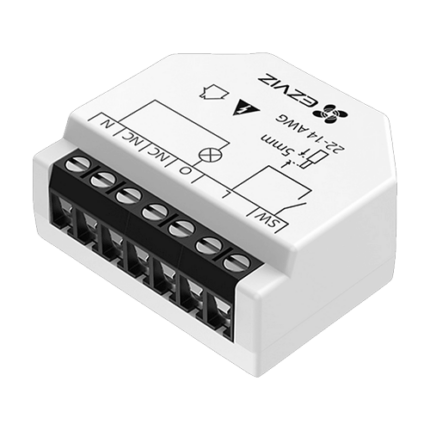 Смарт Wi-Fi реле EZVIZ CS-T35-R100-W за вграждане 16A