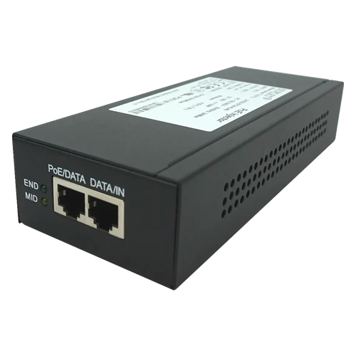 Hikvision LAS60-57CN-RJ45 PoE Инжектор Gigabit 54V 60W 802.3at/af Hikvision LAS60-57CN-RJ45 PoE Инжектор Gigabit 54V 60W 802.3at/af