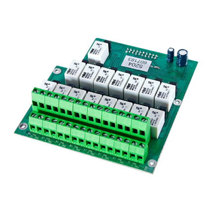 Разширителен модул UniPOS FS5204 с 16 релейни изхода за централа FS5200