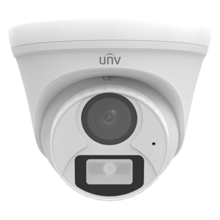 Uniview UAC-T112-AF28-W 2MP ColorHunter Аналогова HD Turret Камера WL 20m Mic AoC