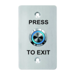 Бутон за изход CSAccess CSB-508LW Неръждаема стомана с LED IP65