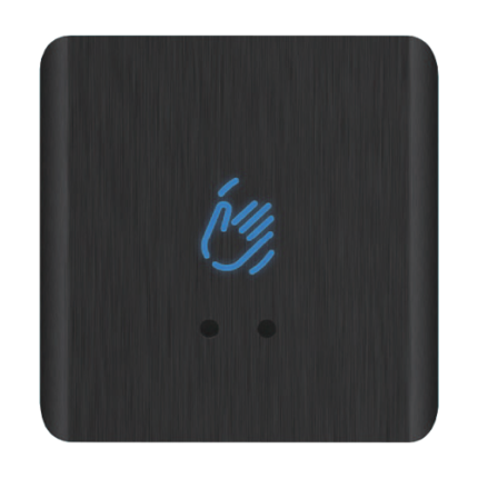 Безконтактен бутон за изход CSAccess CSB-20C30S-AL2 IP66 Черен