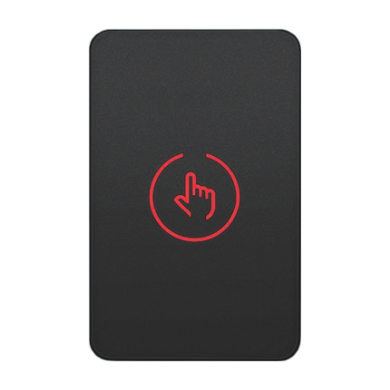 Безконтактен бутон за изход CSAccess CSB-86-P2 Черен