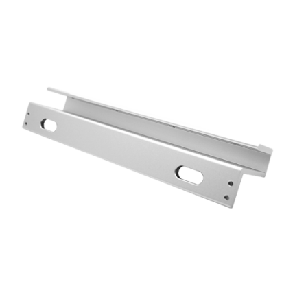 UZL алуминиева опора за монтажен електромагнит тип CSE-280P върху стъклени врати без рамки CSE-280P-UZL