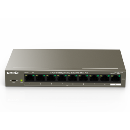 Tenda TEF1109P-8-63W 8-портов PoE Суич
