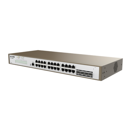 IP-COM PRO-S24 Управляем L3 Lite Суич с 24 Gigabit и 4 SFP Порта