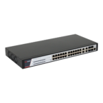 Hikvision DS-3E2528P 24-Портов L3 Управляем Gigabit PoE Суич 4xCombo