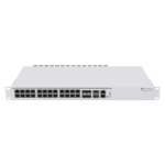 Превключвател за управление 20 RJ45 2.5 Gigabit, 2 x QSFP+, 4 x Combo (2.5 Gigabit или SFP+) - Mikrotik CRS326-4C+20G+2Q+RM
