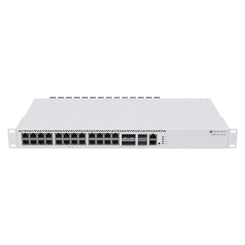 Превключвател за управление 20 RJ45 2.5 Gigabit, 2 x QSFP+, 4 x Combo (2.5 Gigabit или SFP+) - Mikrotik CRS326-4C+20G+2Q+RM Превключвател за управление 20 RJ45 2.5 Gigabit, 2 x QSFP+, 4 x Combo (2.5 Gigabit или SFP+) - Mikrotik CRS326-4C+20G+2Q+RM