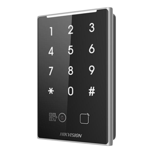 RFID четец HIKVISION DS-K1109DKB-QR с QR код и Bluetooth RFID четец HIKVISION DS-K1109DKB-QR с QR код и Bluetooth