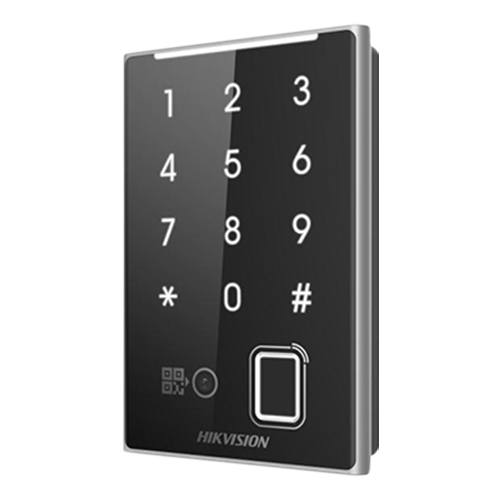Четец HIKVISION DS-K1109DKFB-QR 5-в-1 с Пръстов отпечатък и QR Четец HIKVISION DS-K1109DKFB-QR 5-в-1 с Пръстов отпечатък и QR