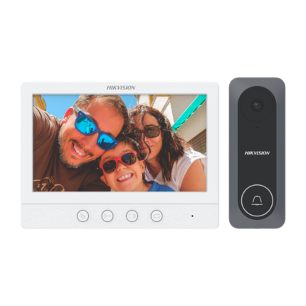 Hikvision DS-KIS212 — HD TVI видеодомофонен комплект, 7-инчов монитор