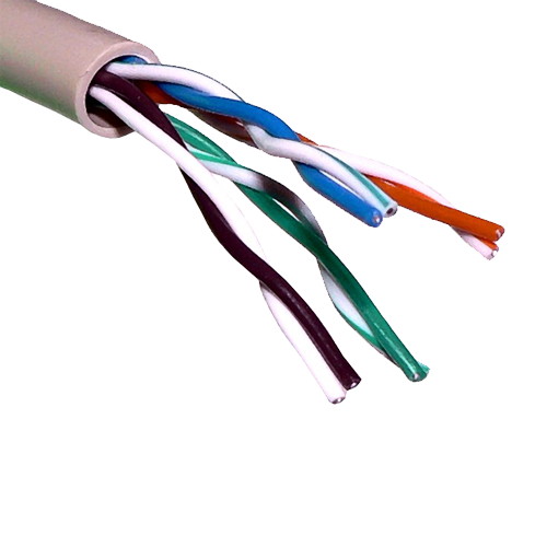 ELAN UTP-CAT5e-CU UTP Cat5E кабел за мрежови инсталации — кутия от 305 м
