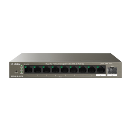 Управляем Суич IP-COM G2210P-8-102W с 8 PoE+ Порта