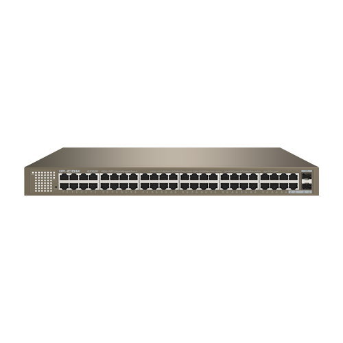 IP-COM G3350F 48-Портов Гигабитов Управляем Суич с 2 SFP Порта и Cloud IP-COM G3350F 48-Портов Гигабитов Управляем Суич с 2 SFP Порта и Cloud