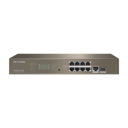Управляем L3 Суич IP-COM G5310P-8-150W с 8 PoE+ Порта