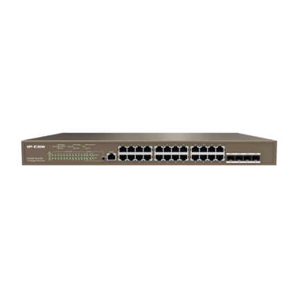 Управляем L3 Комутатор IP-COM G5328P-24-410W с 24 PoE+ Порта