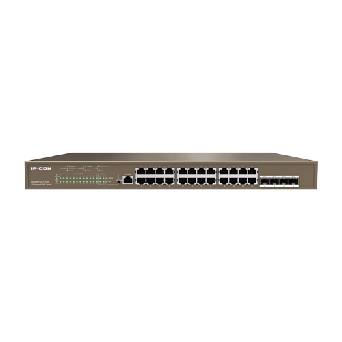 Управляем L3 Комутатор IP-COM G5328P-24-410W с 24 PoE+ Порта Управляем L3 Комутатор IP-COM G5328P-24-410W с 24 PoE+ Порта