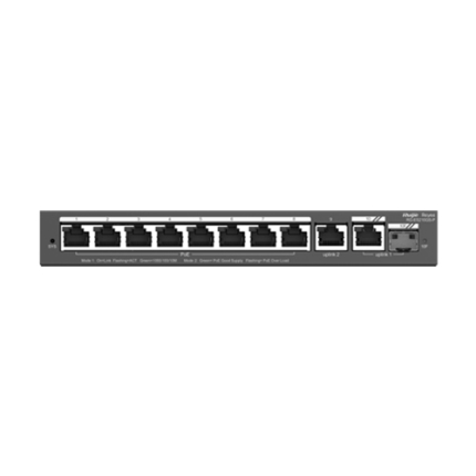 Управляем Суич Ruijie RG-ES210GS-P с 8 PoE+ Порта