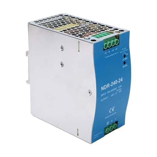 MeanWell NDR-240-24 Индустриално Захранване 24V 10A 240W за DIN Шина