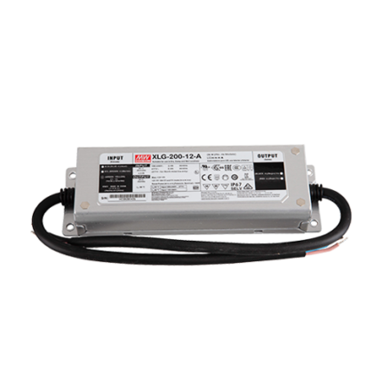 MeanWell XLG-200-12-A Захранване 12V 16A 192W IP67 за Външен Монтаж