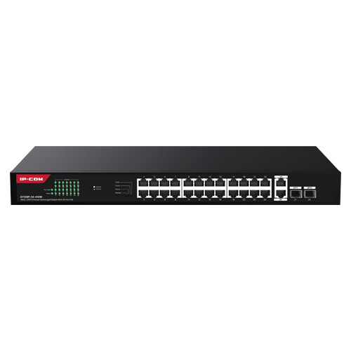 IP-COM G1128P-24-410W PoE+ Комутатор 24xGE 4xUplink IP-COM G1128P-24-410W PoE+ Комутатор 24xGE 4xUplink