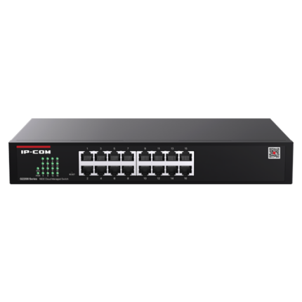 IP-COM G2216D 16-Портов Управляем Gigabit Суич с Cloud Управление